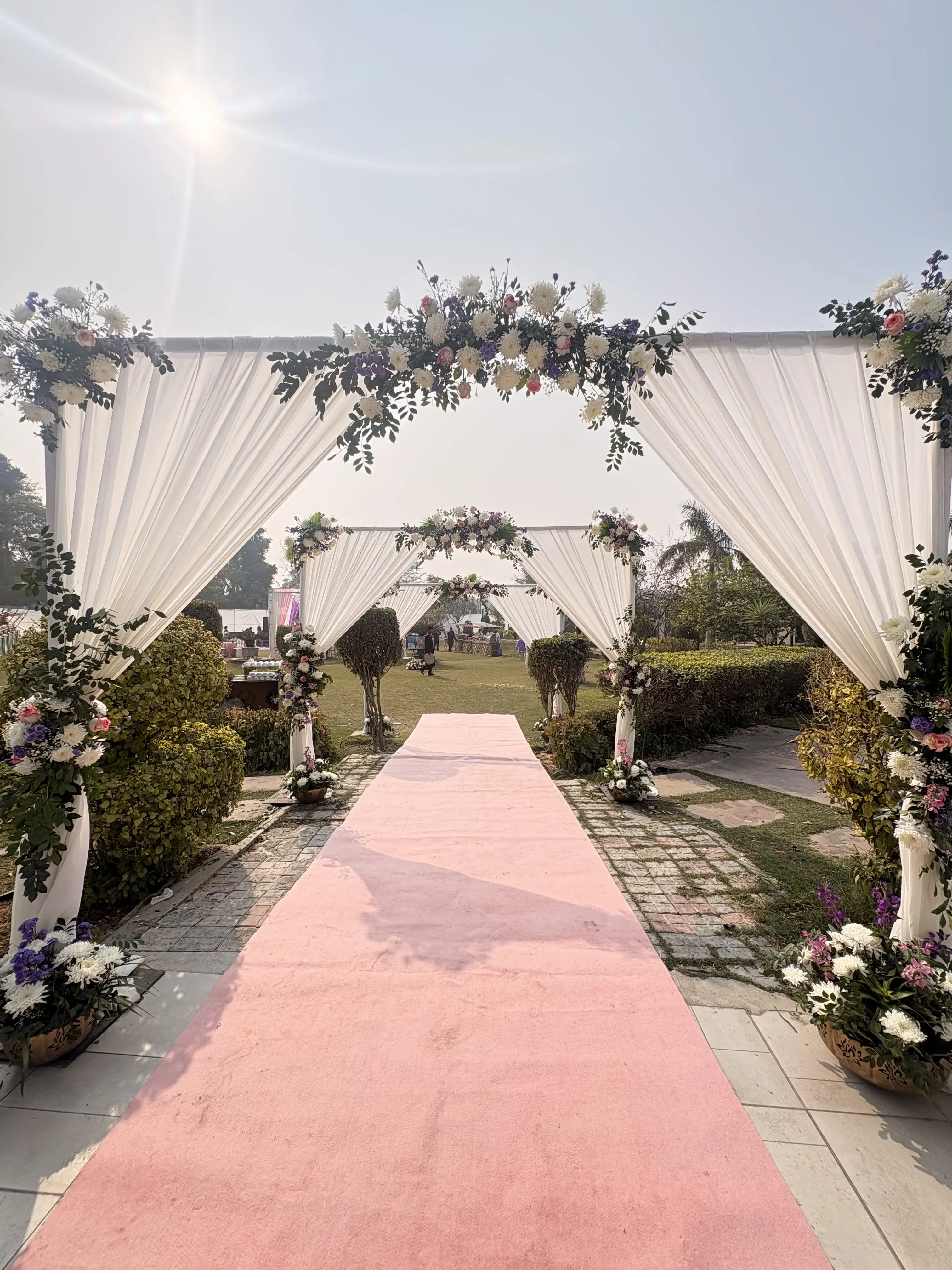 Wedding setup detail 1